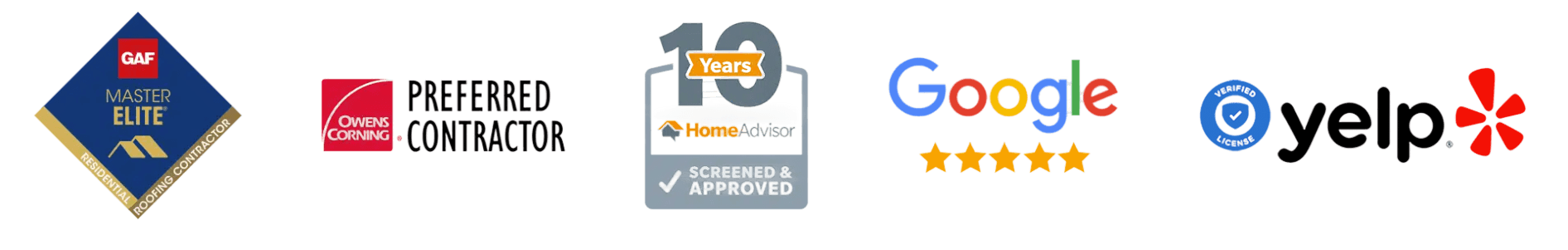 Review evidence logos