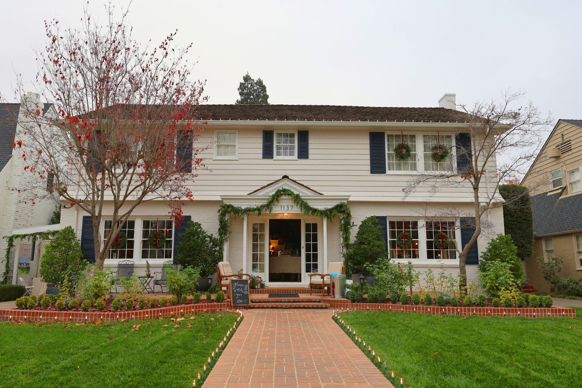 Holiday house outside