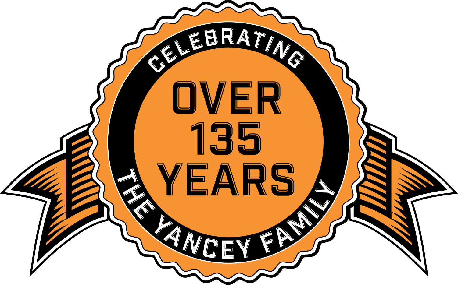 Yancey Family - Celebrating Over 135 Years Badge