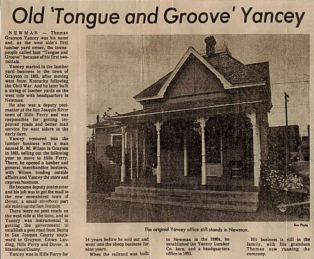 Joel H. Yancey retired and his son Tom G. Yancey, (1950- ) took over as president of Yancey Company.