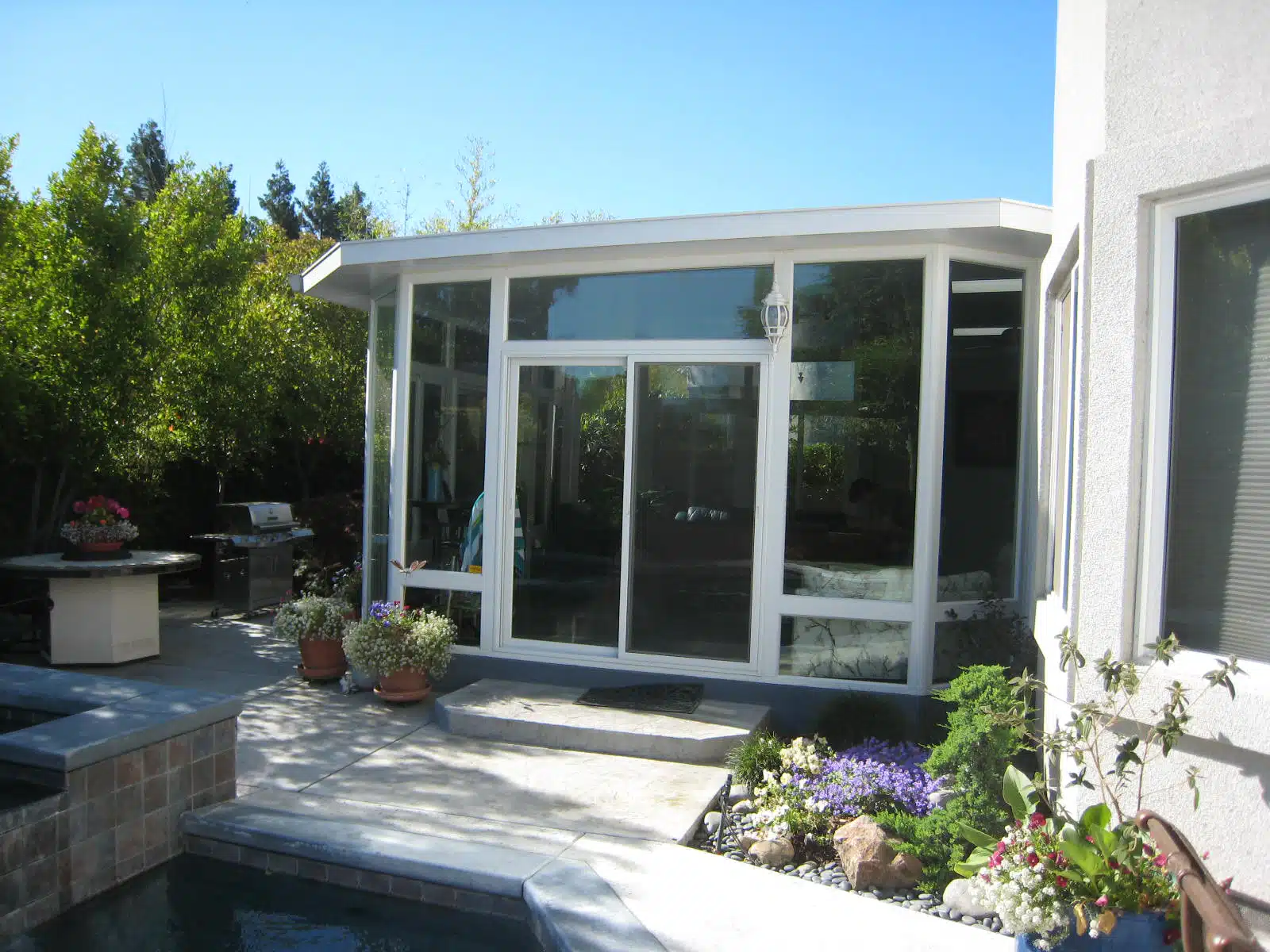 Room addition on residential home in Sacramento, CA.