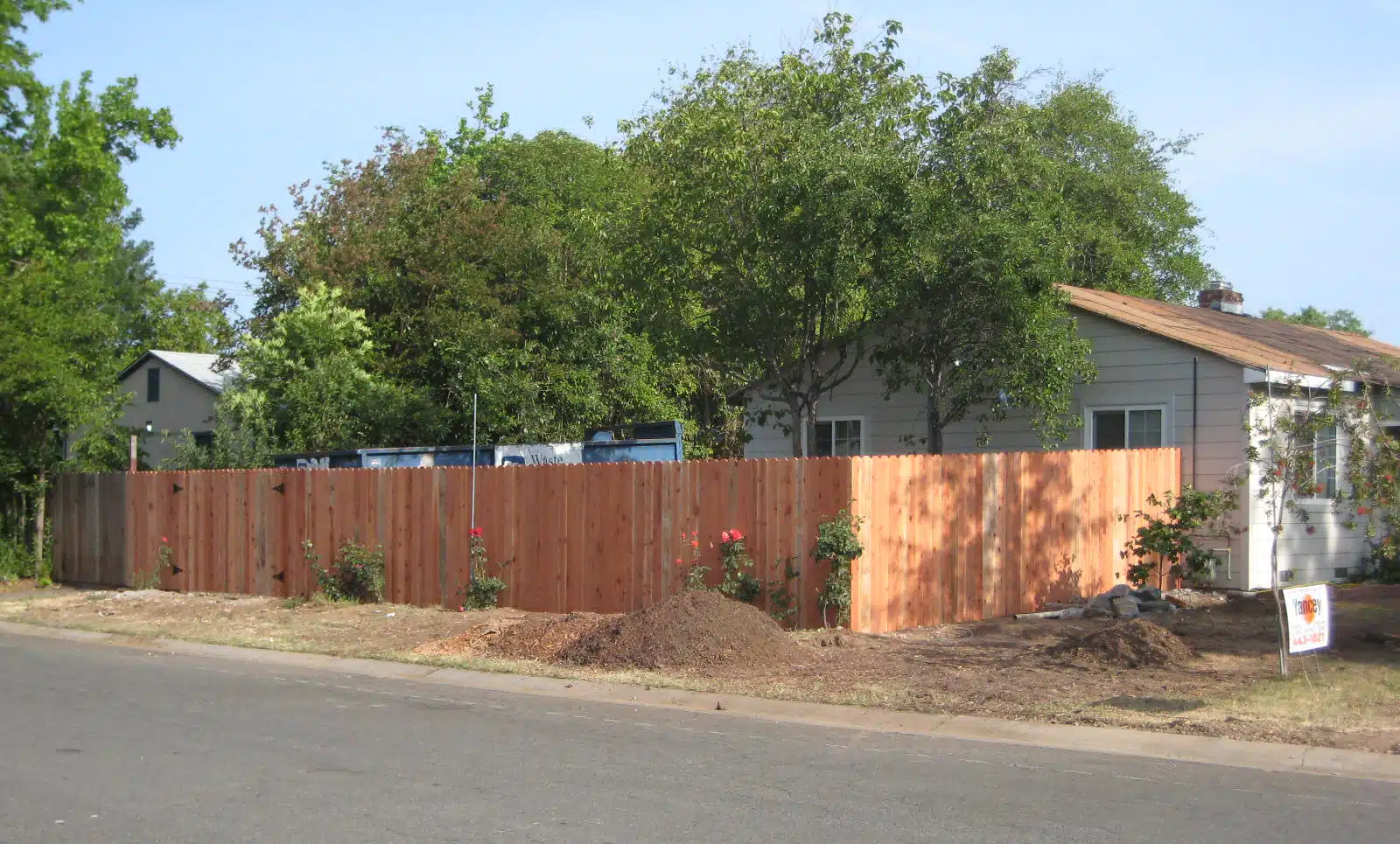 Fencing in Sacramento, CA.