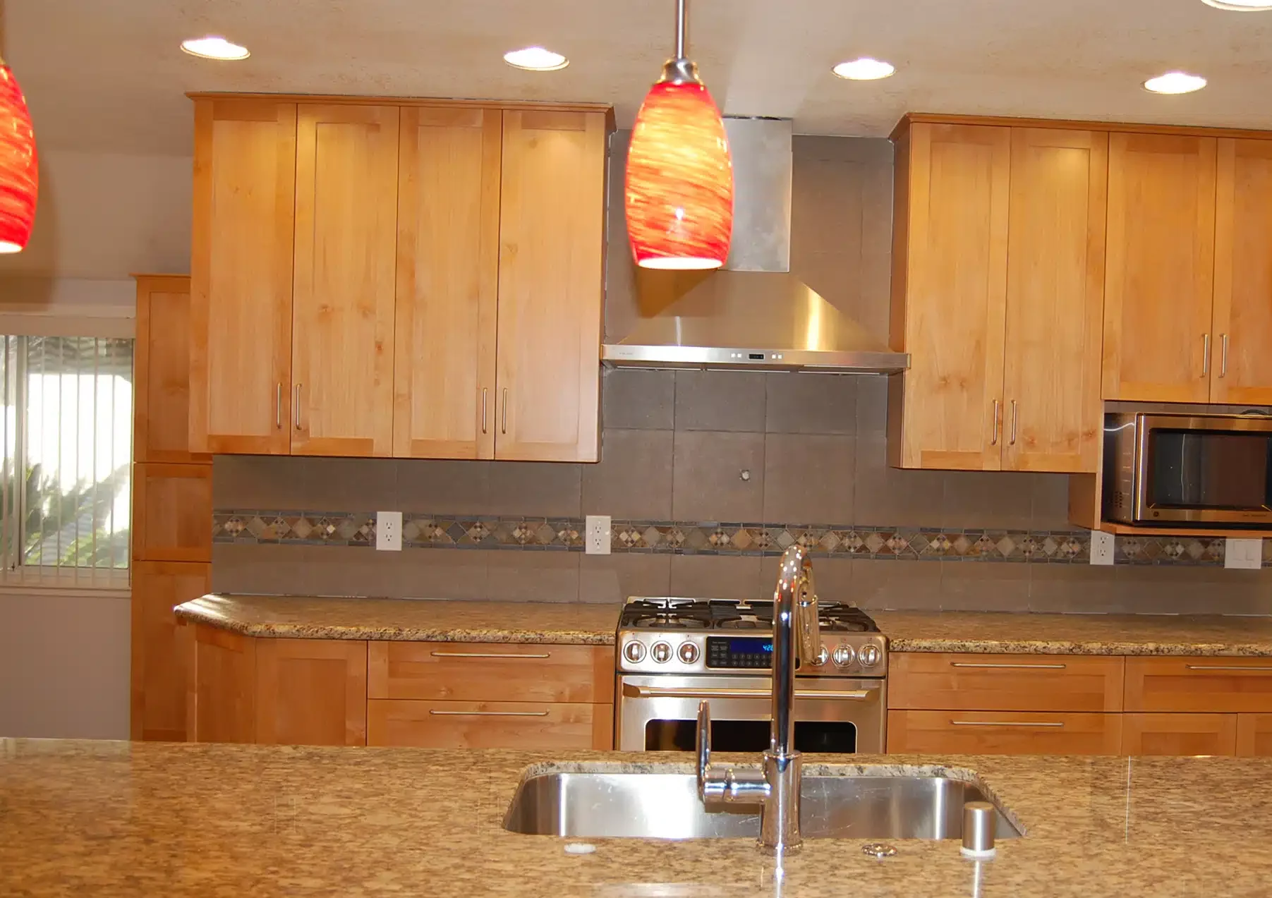 Kitchen remodel in residential home in Sacramento, CA.