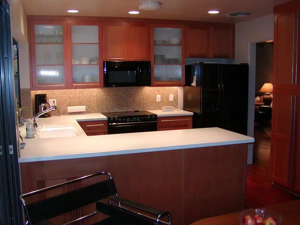 Kitchen remodel in residential home in Sacramento, CA.