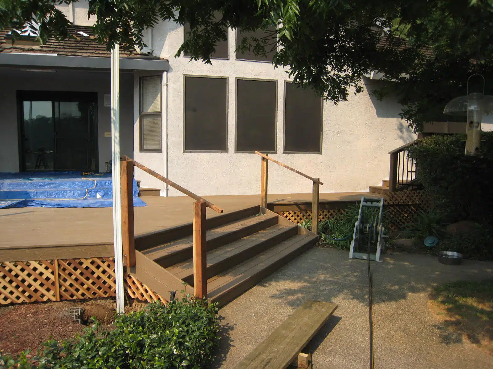 Yancey Home Improvements working on residential home in Sacramento, CA.