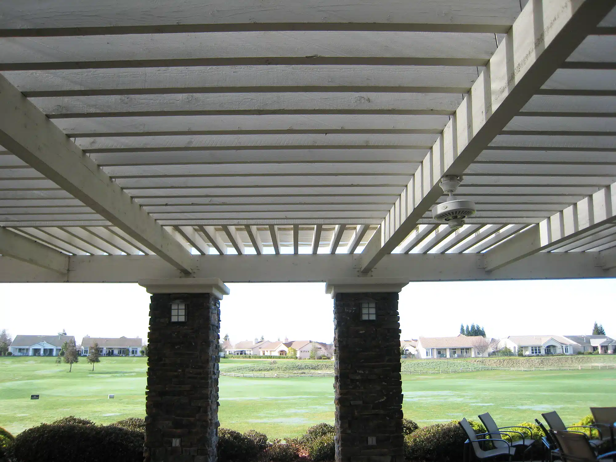 Porch remodel on residential home in Sacramento, CA.