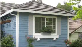 new siding and painting on house in Sacramento, CA.