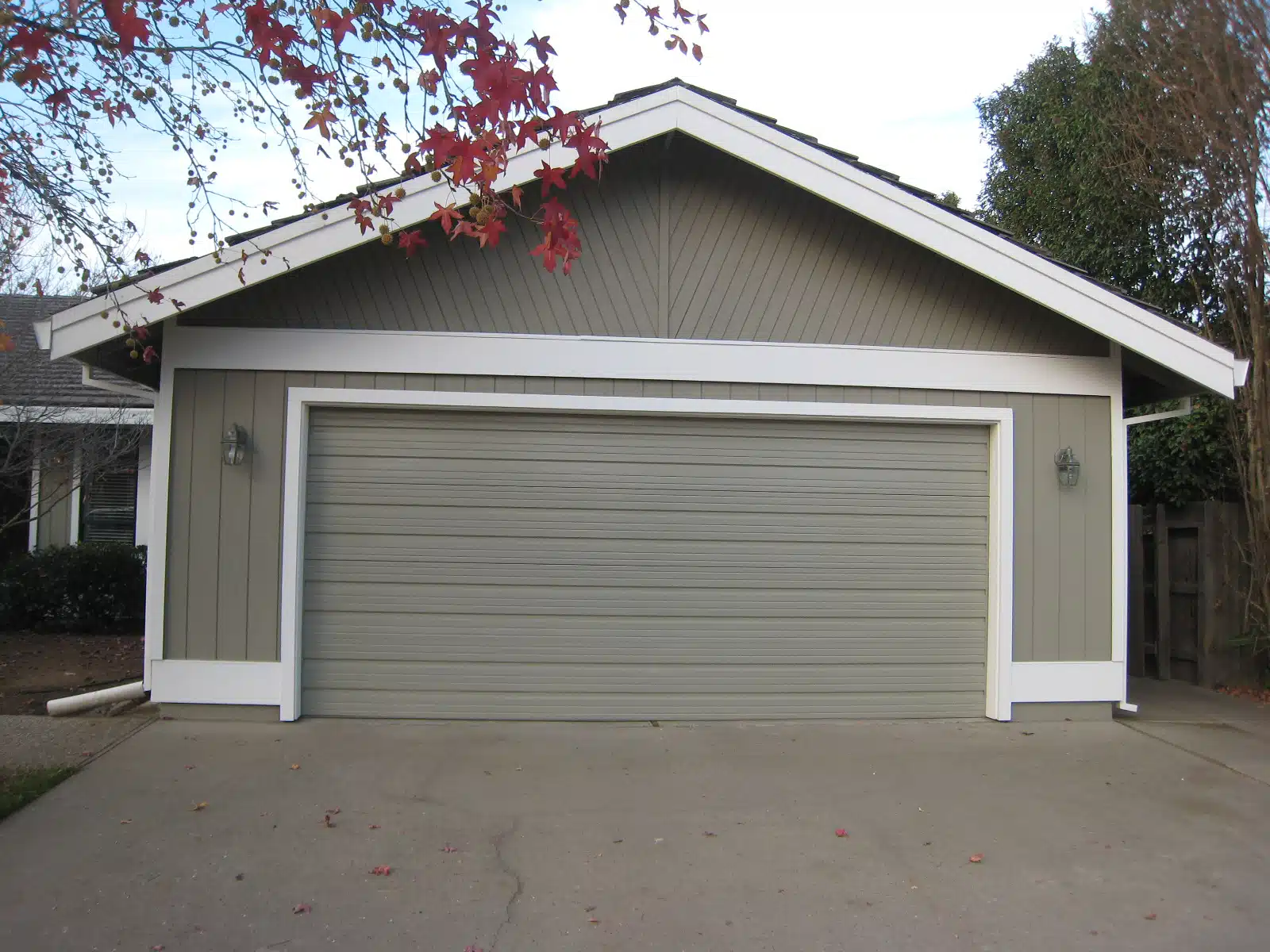 New siding on residential home in Sacramento, CA.